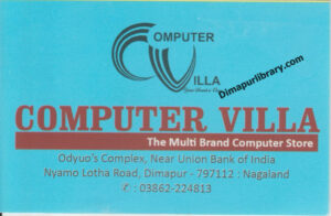 Computer Villa Dimapur Nagaland Computer shop in Dimapur Computer store in Dimapur