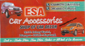 Esa Car Accessories Dimapur Car Accessoriesi in Dimapur Car decor in dimapur nagaland