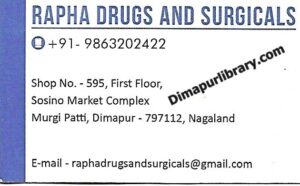 Rapha Drugs And Surgicals