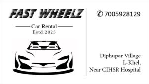 Fast Wheelz Car Rental Dimapur Chumukedima nagaland Dimapur library
